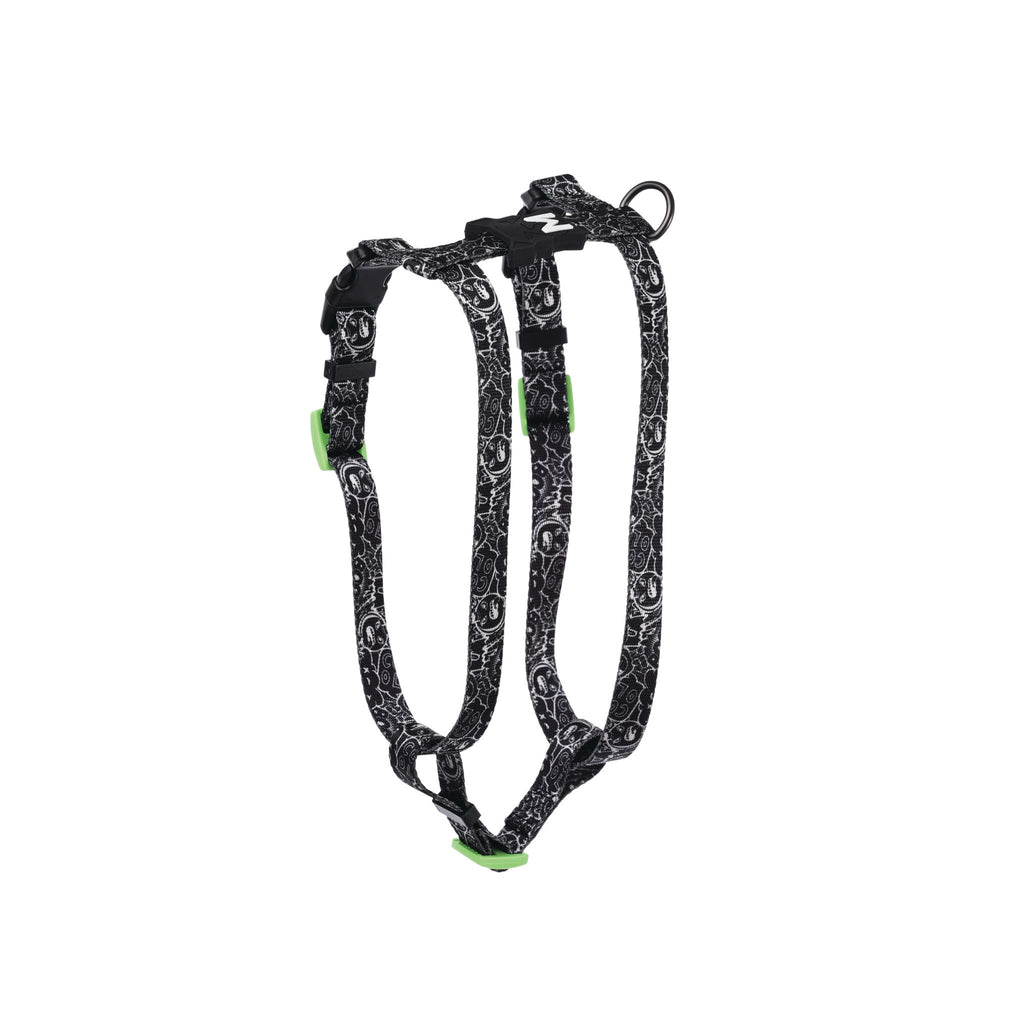 URBAN STYLE FREESTYLE Black & White Active Dog Harness