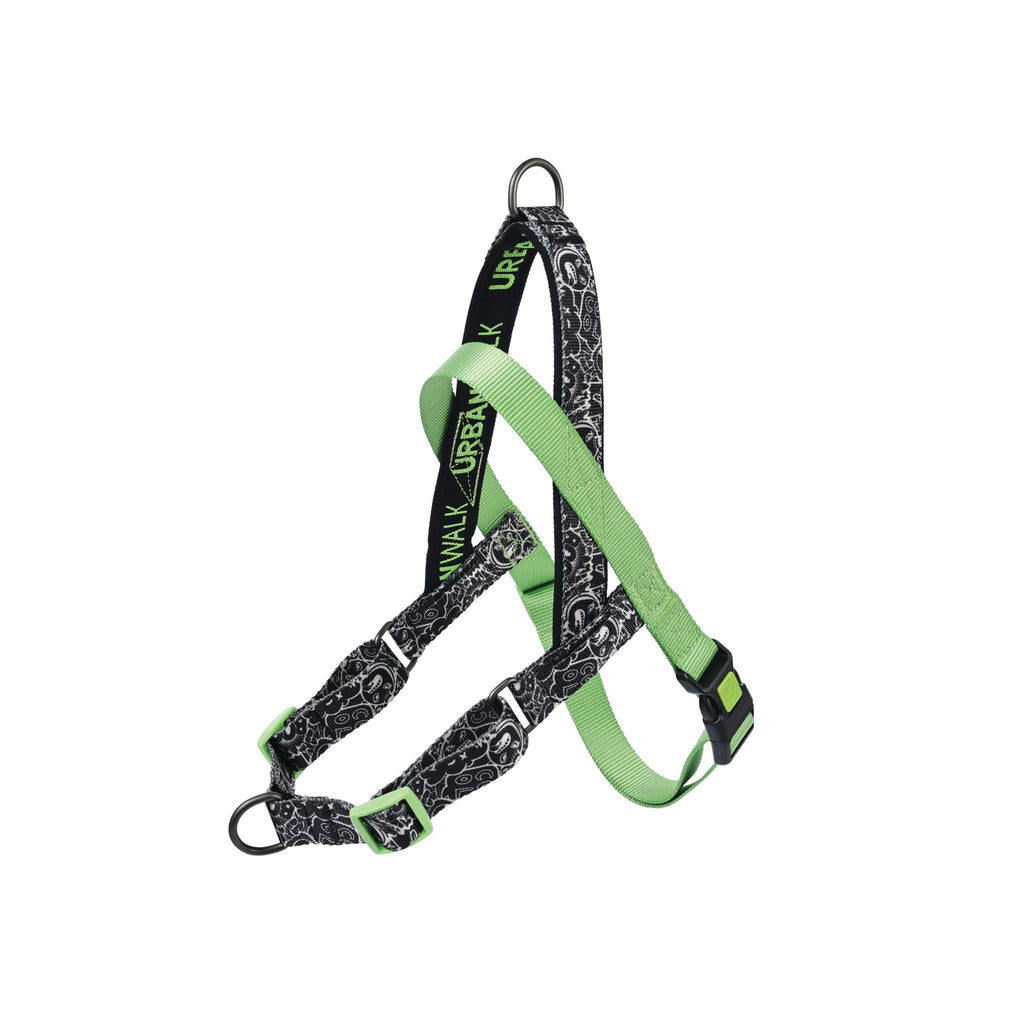 URBAN STYLE FREESTYLE Black & White Norwegian Dog harness