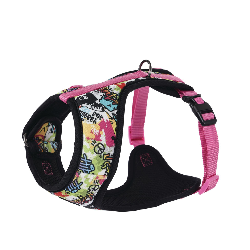 URBAN STYLE GRAFFITI Easy fit Dog harness