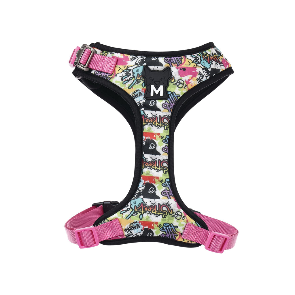URBAN STYLE GRAFFITI Easy fit Dog harness