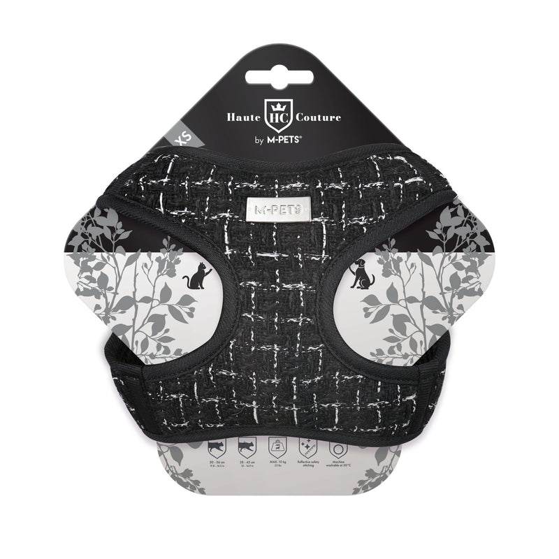 Haute Couture Cat harness Black charm