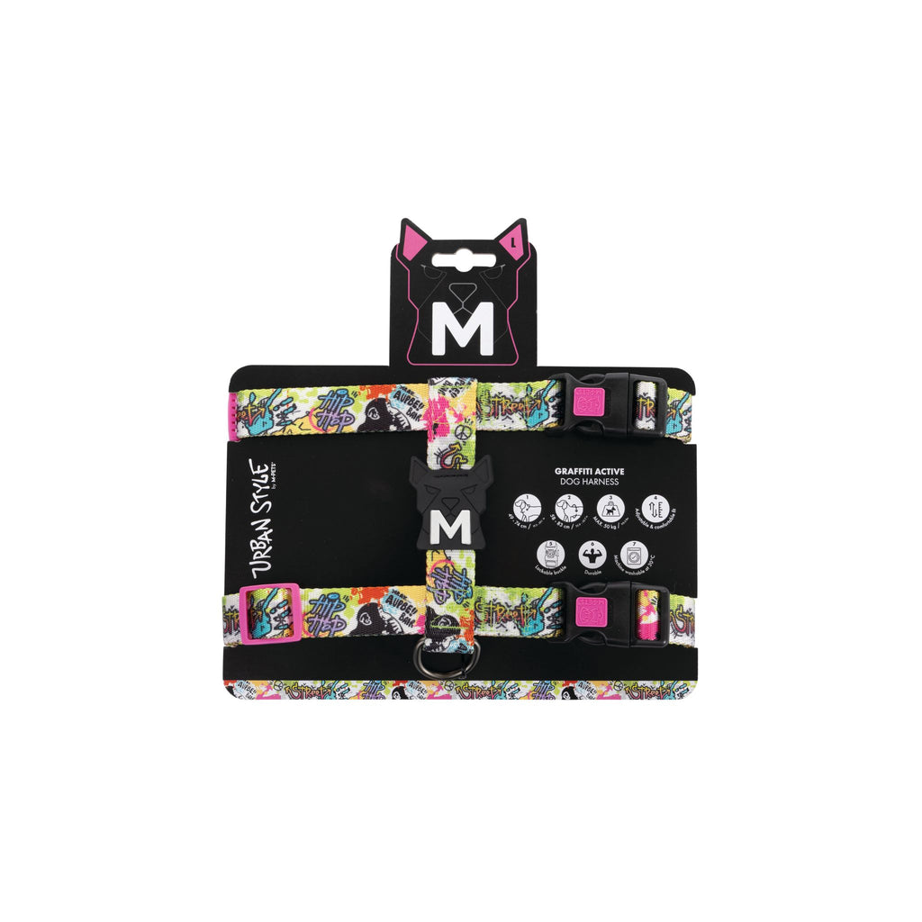 URBAN STYLE GRAFFITI Active Dog Harness