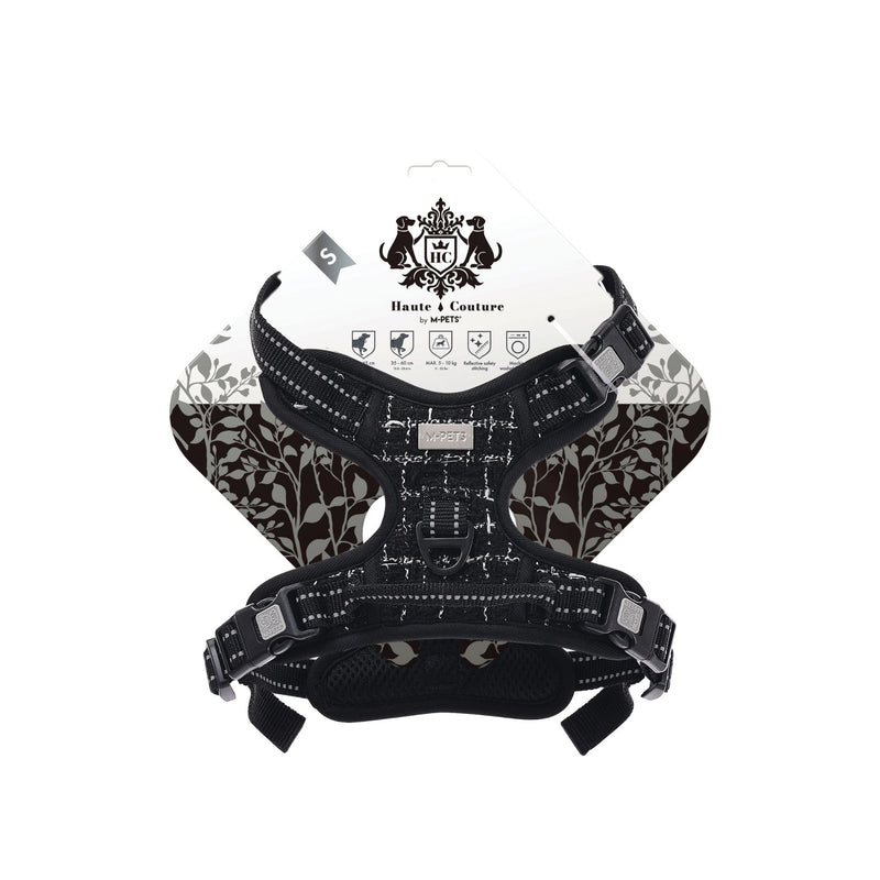 Haute Couture Dog harness Black charm