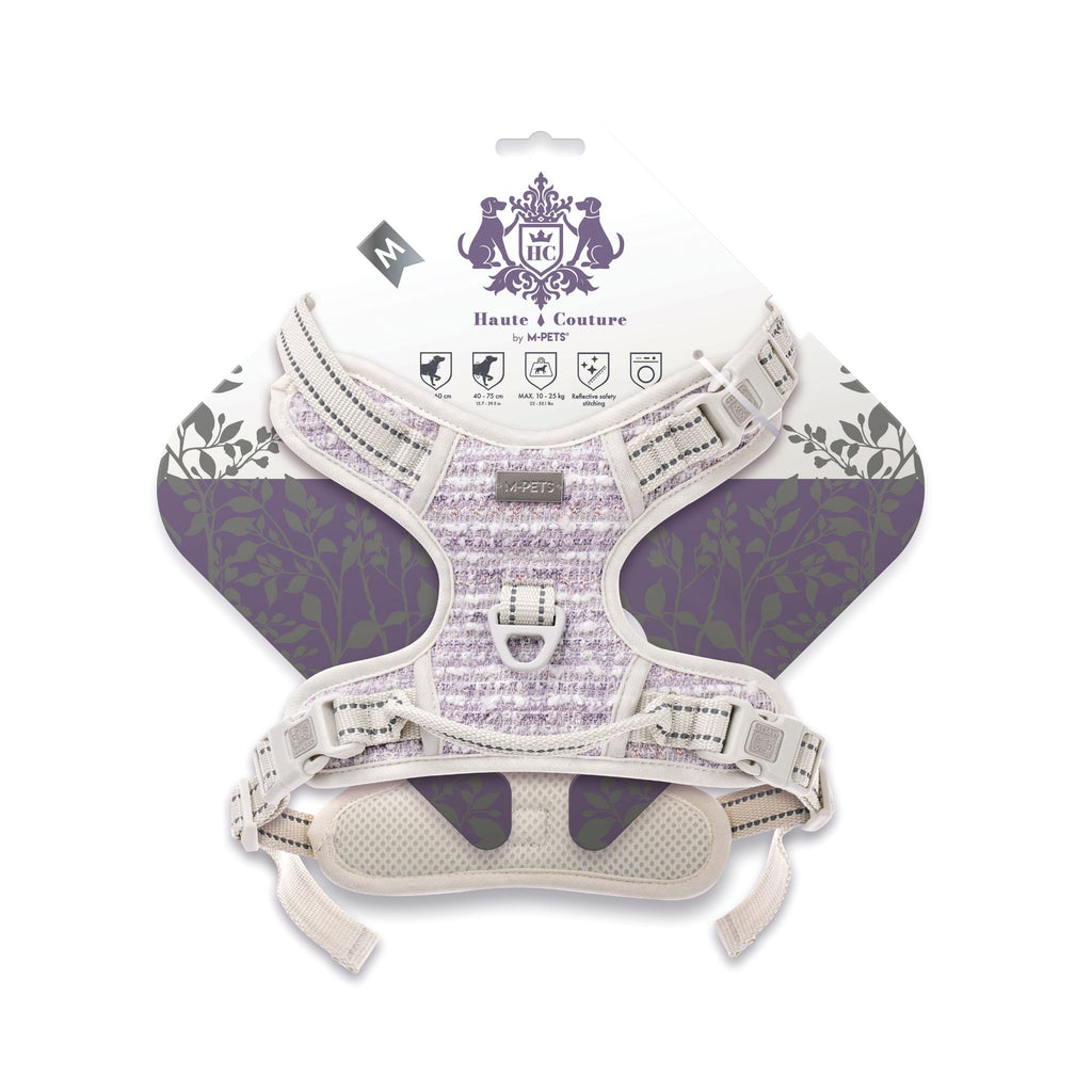 Haute Couture Dog harness Purple charm