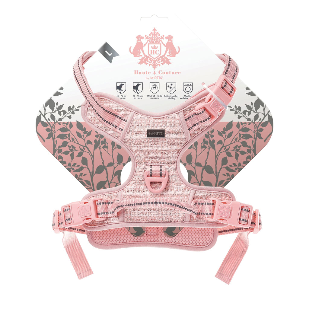 Haute Couture Dog harness Pink charm