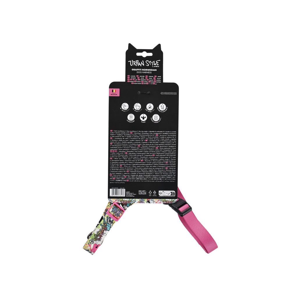 URBAN STYLE GRAFFITI Norwegian Dog harness