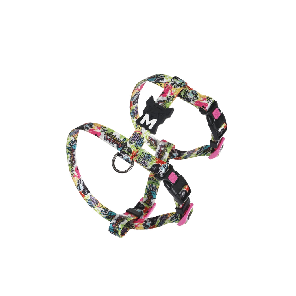 URBAN STYLE GRAFFITI Active Dog Harness