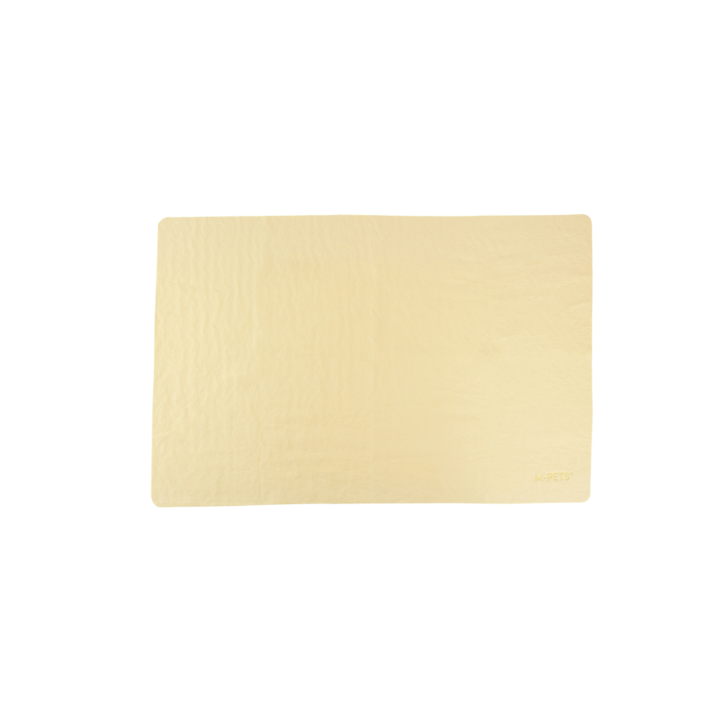 BATHTIME Quick-dry Towel for Cats and Dogs Yellow Bubble