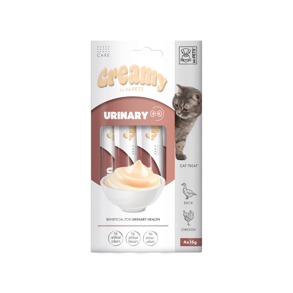 CREMOSO con FUNZIONI - Snack per gatti Urinario - Anatra e Pollo