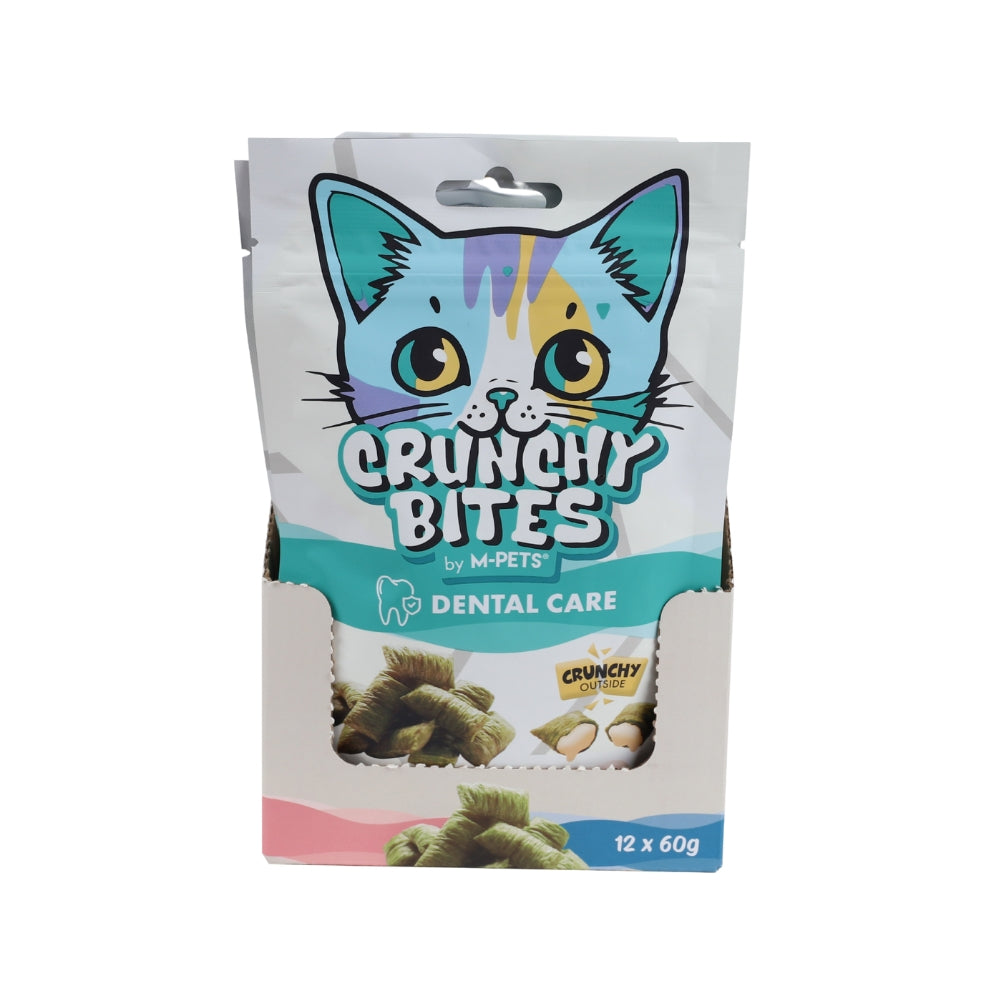 CRUNCHY BITES Cat Treats with function DENTAL CARE - 60 g