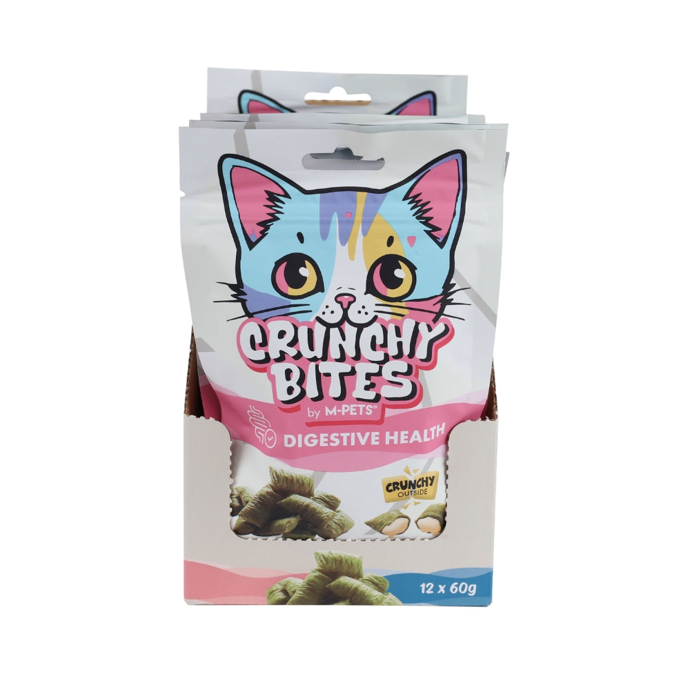 CRUNCHY BITES Cat Treats with function DIGESTIVE HEALTH - 60 g