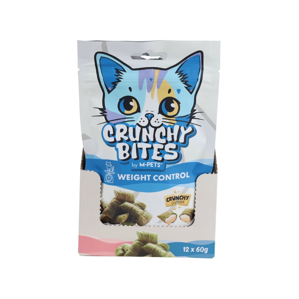 CRUNCHY BITES Cat Treats with function WEIGHT CONTROL - 60 g