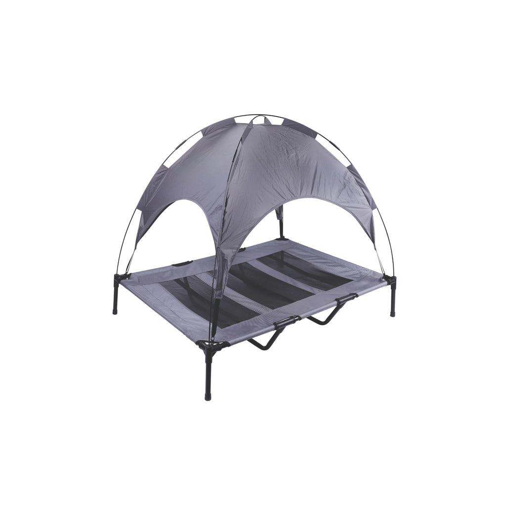 ELEVATED Dog Bed with sun shade