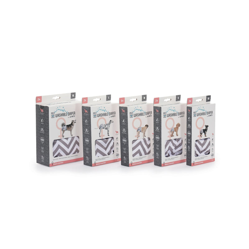 Female Dog Washable Diaper 2pcs