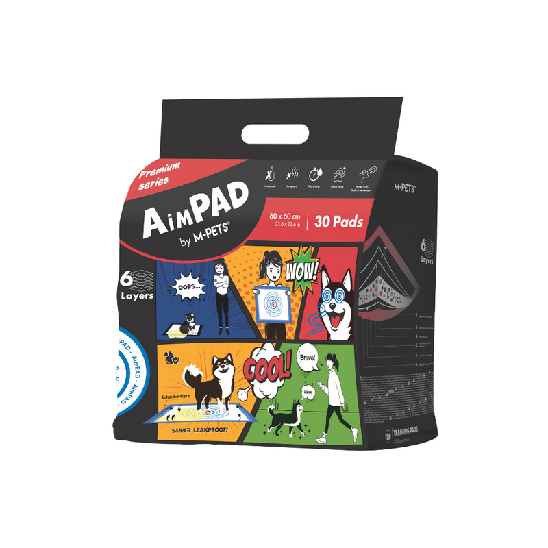 AimPAD Tappetino per addestramento cani 60x60 - 30 pz
