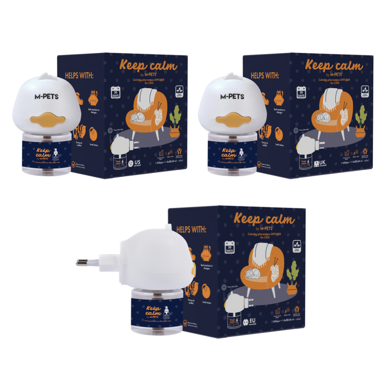 KEEP CALM - Diffusore di feromoni calmanti per gatti - 48ml