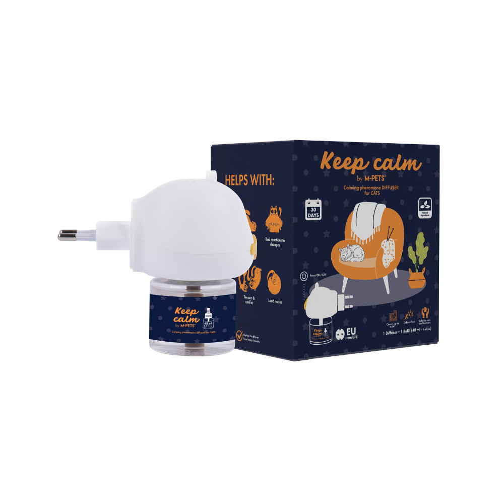 KEEP CALM - Diffusore di feromoni calmanti per gatti - 48ml
