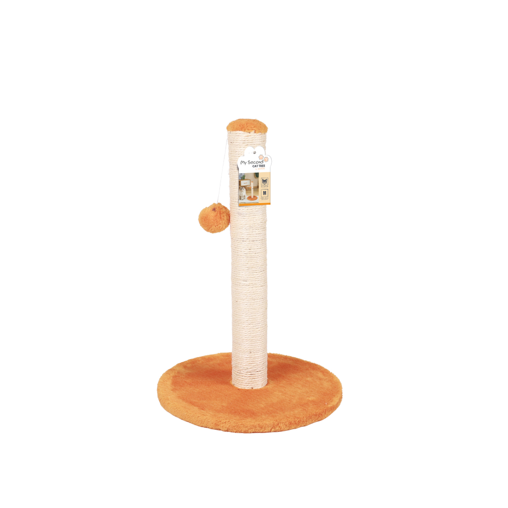 MY SECOND CAT TREE Pompom Arancione