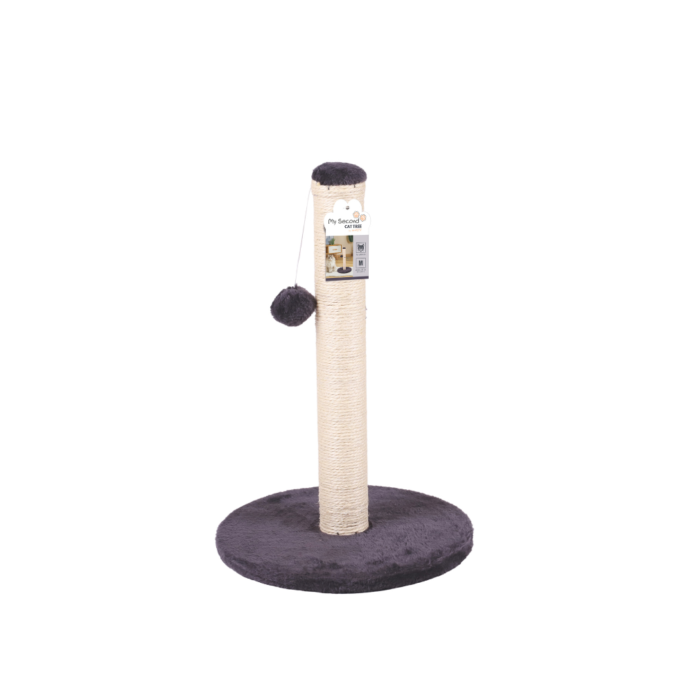 MY SECOND CAT TREE Pompom Grigio Scuro