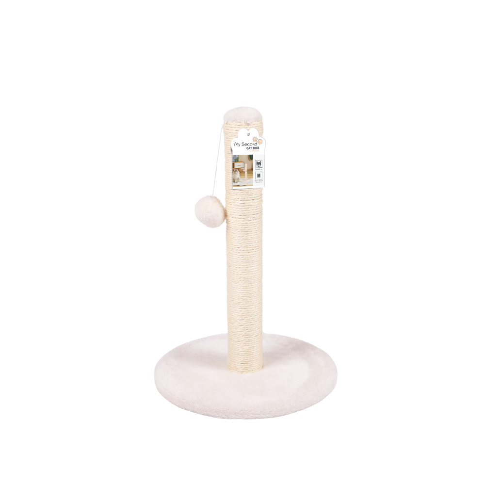 MY SECOND CAT TREE Pompom Bianco