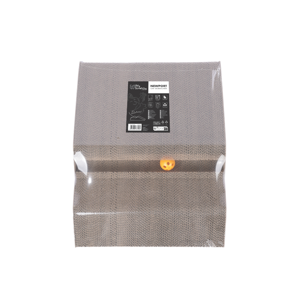 MY SCRATCHY Graffiatoio per Gatti NEWPORT - Nero