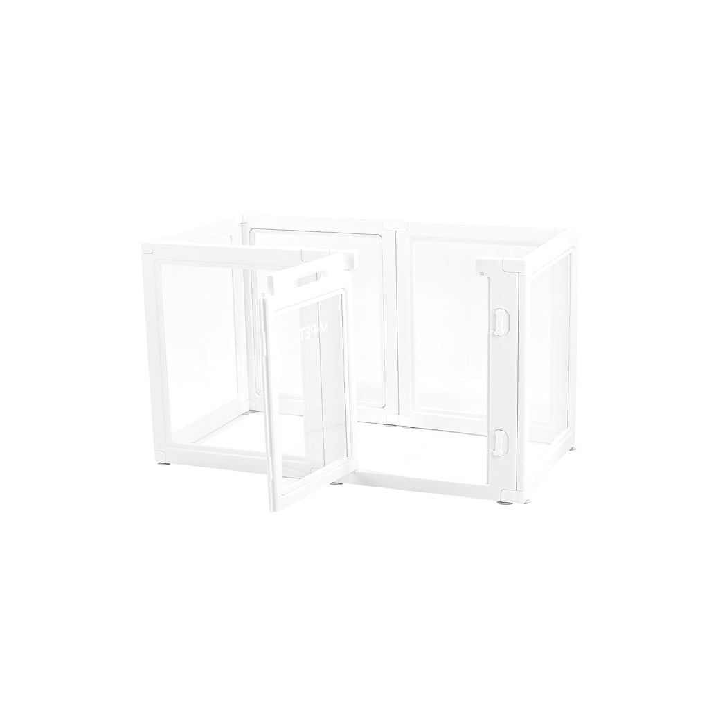BLANCHE Puppy pen 6 panels S white