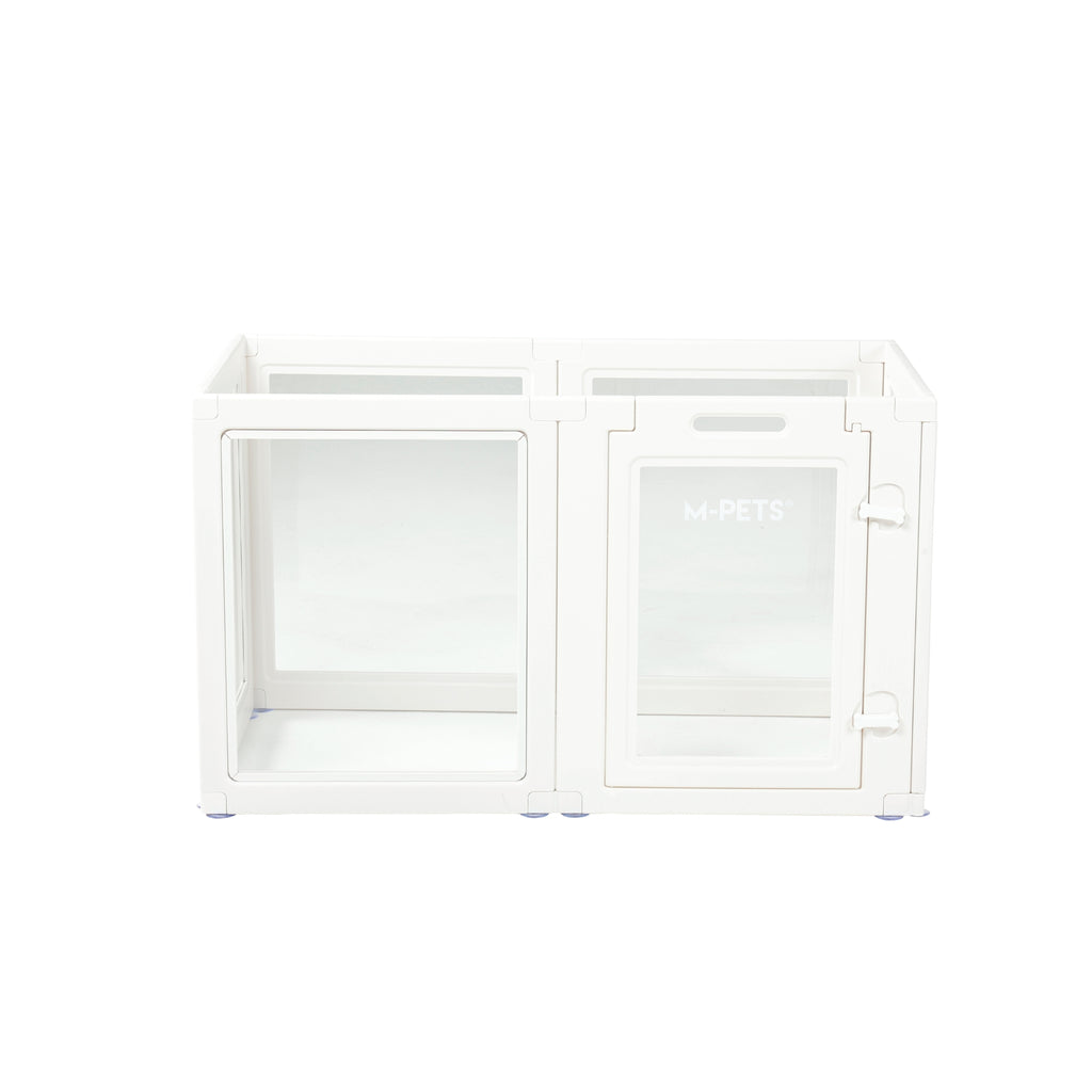 BLANCHE Puppy pen 6 panels S white