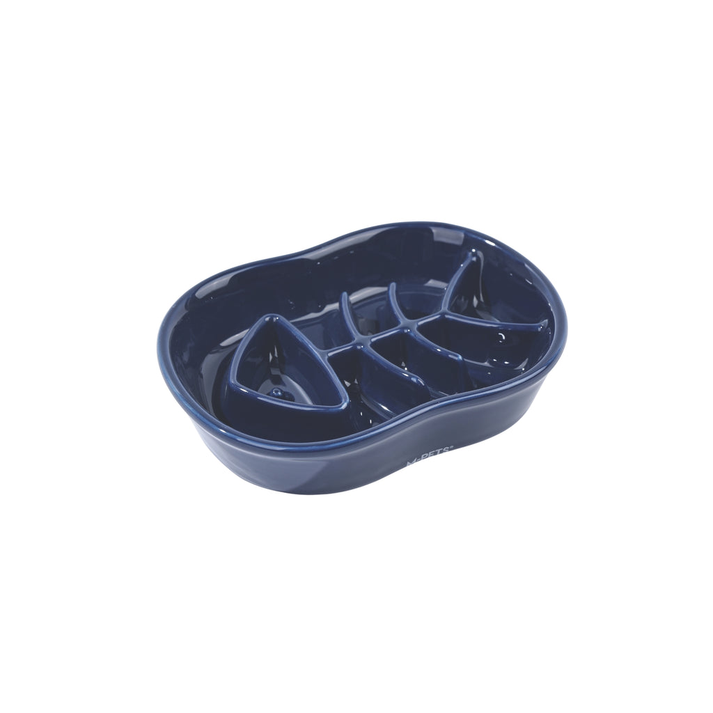 Sérene Ceramic bowls Fish Blue wave - 240 ml