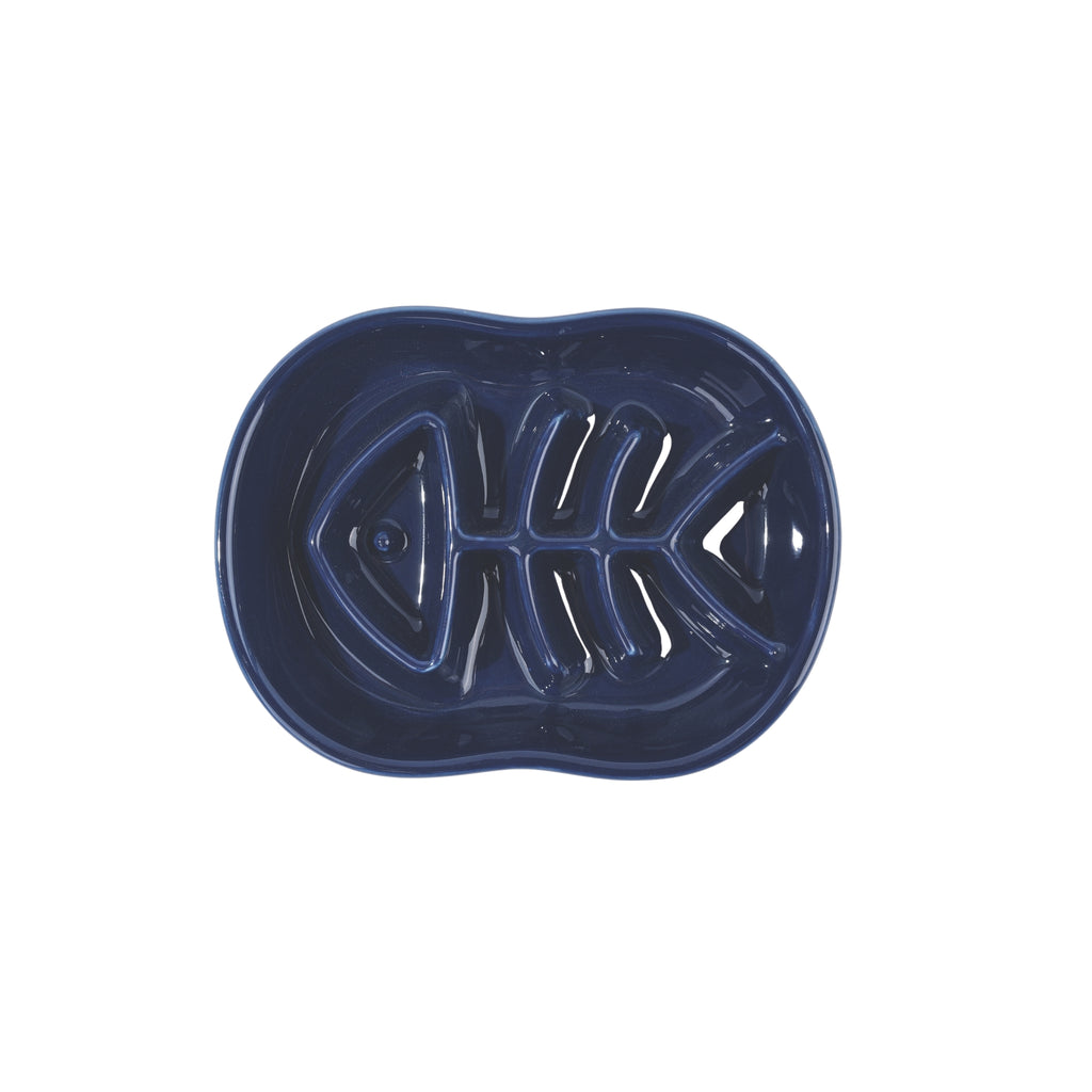 Sérene Ceramic bowls Fish Blue wave - 240 ml