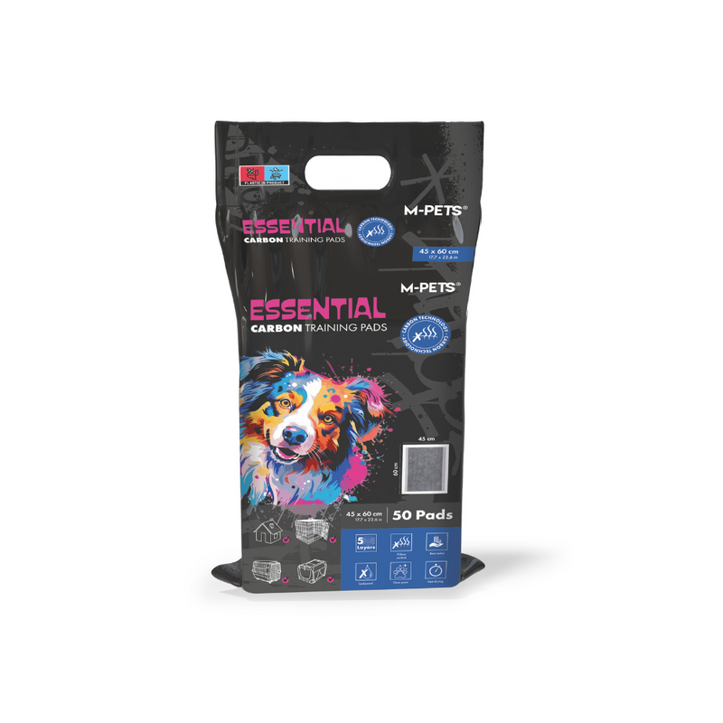ESSENTIAL Carbon Training Pads 45x 60 cm - 50 pz