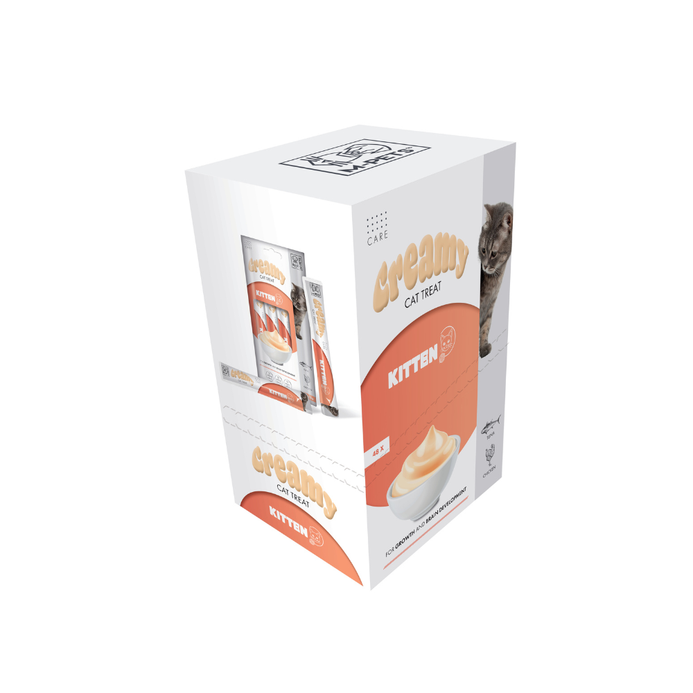 CREMOSO con FUNZIONI - Snack cremoso per gattini - Tonno e Pollo