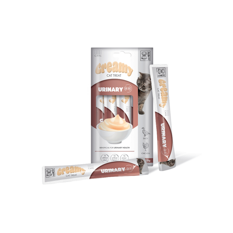 CREMOSO con FUNZIONI - Snack per gatti Urinario - Anatra e Pollo