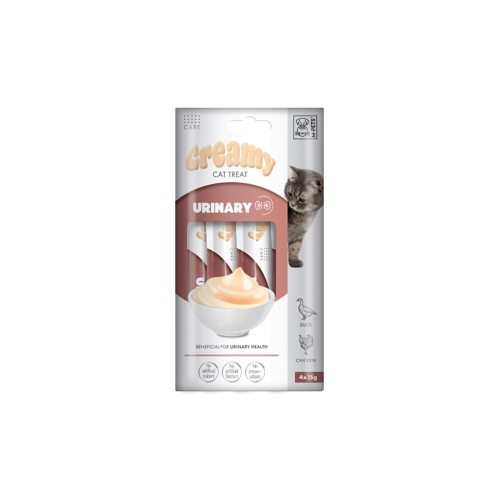 CREMOSO con FUNZIONI - Snack per gatti Urinario - Anatra e Pollo