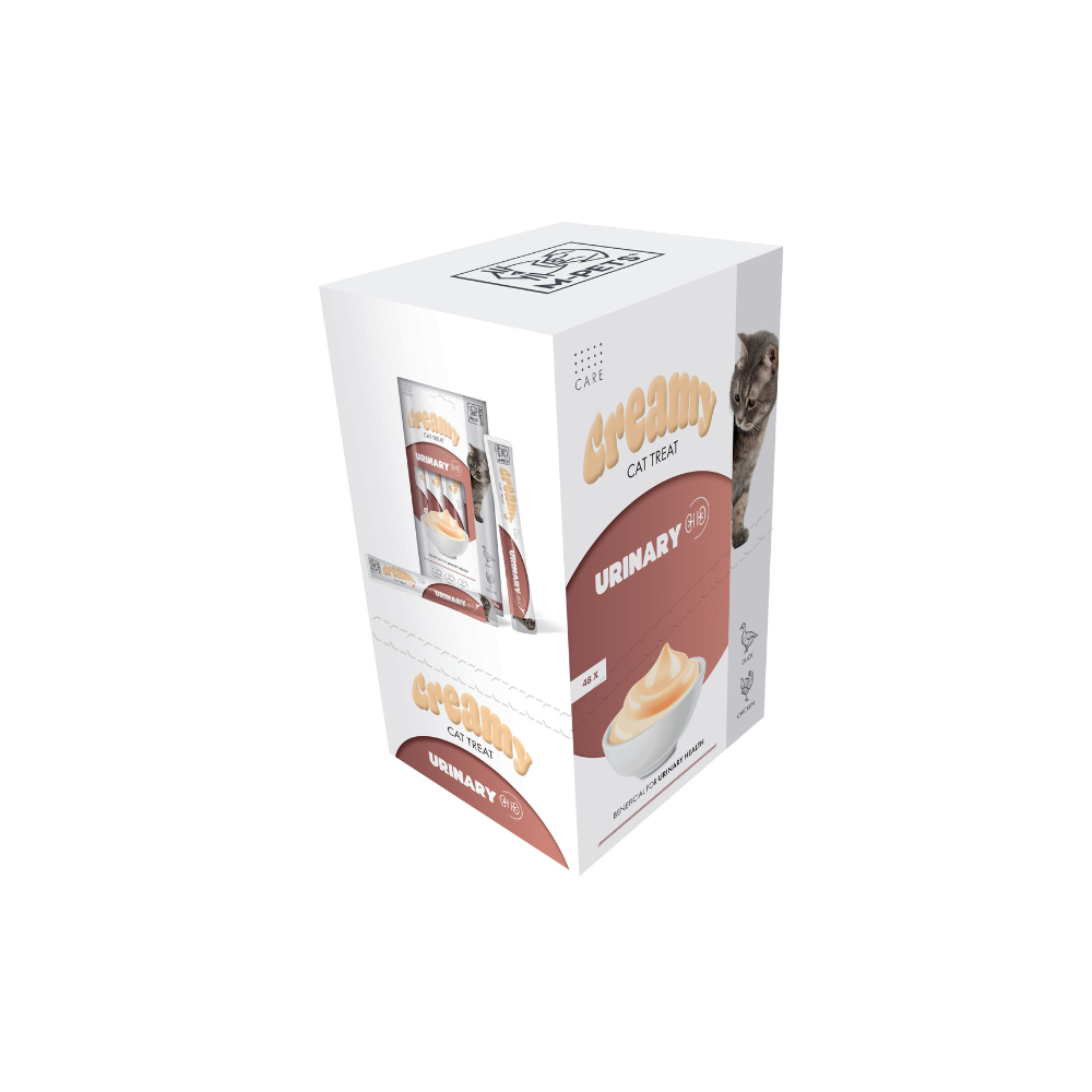 CREMOSO con FUNZIONI - Snack per gatti Urinario - Anatra e Pollo