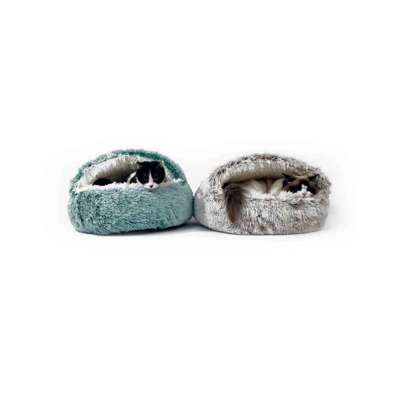 Cuccia per Gatti SNUGO ECO - Grigio