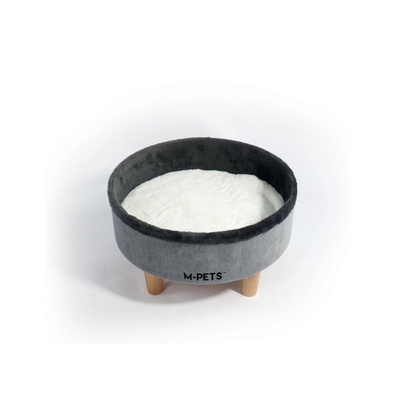 Cuccia rotonda rialzata per gatti