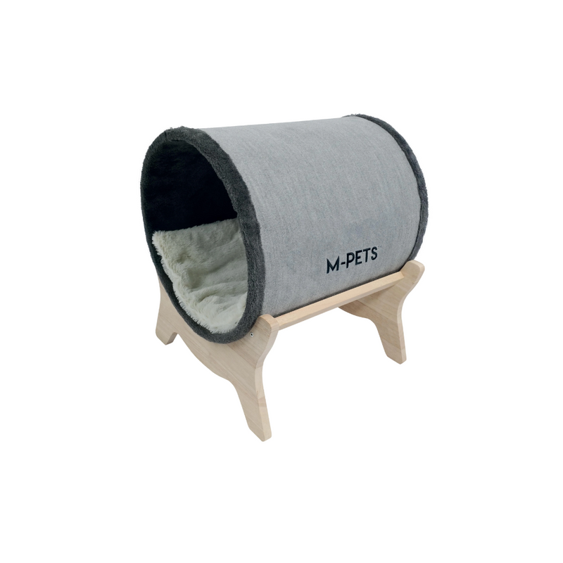 Letto per gatti sospeso a tunnel