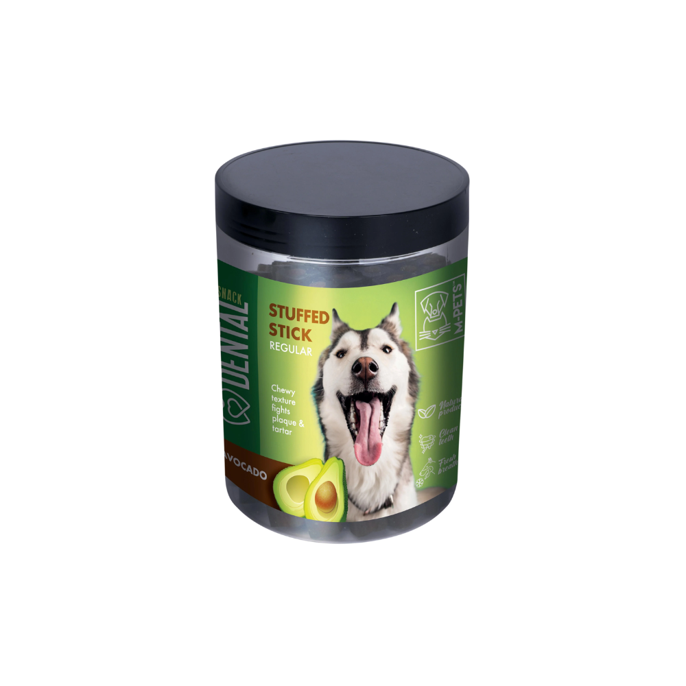 Snack dentale a bastoncino ripieno di avocado