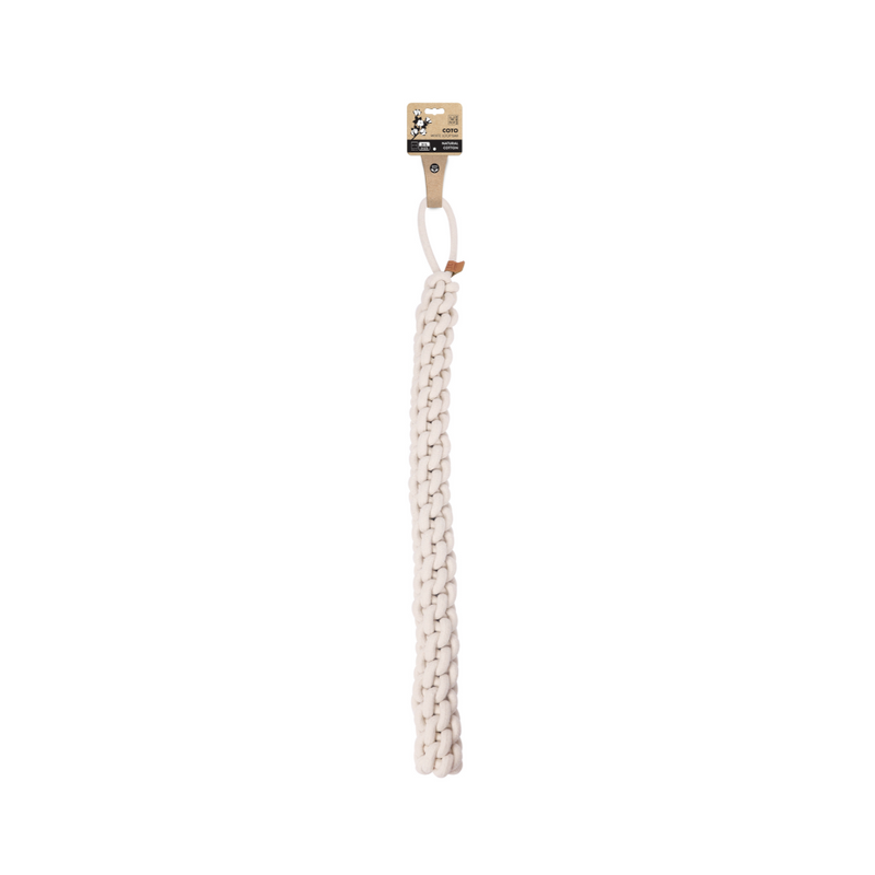 COTO Giochi per cani in corda ecologica White Loop Bar